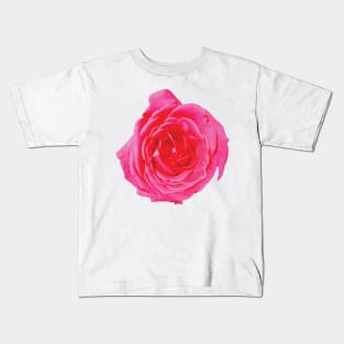 Beautiful big red rose Kids T-Shirt